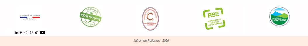 Safran de Polignac. 1er Producteur de Safran Gastronomique en France !