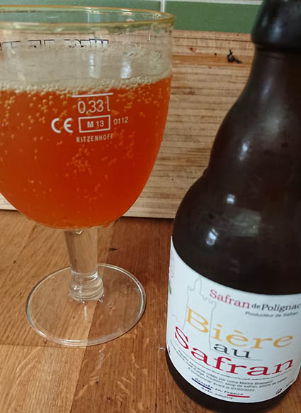 Bière au safran